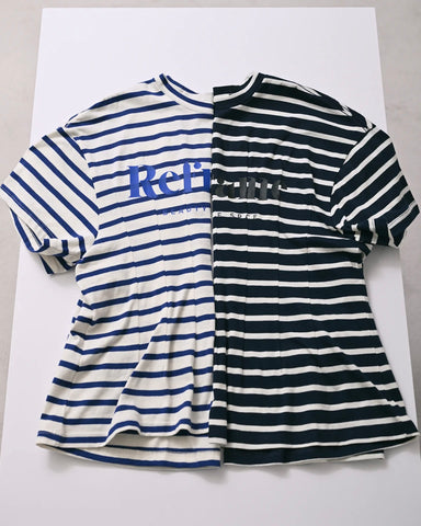 Herencia<br>Reframe Border Logo Relax T-Shirt