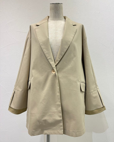 CYAN TOKYOご予約<br> カフスレイヤーツイルJK