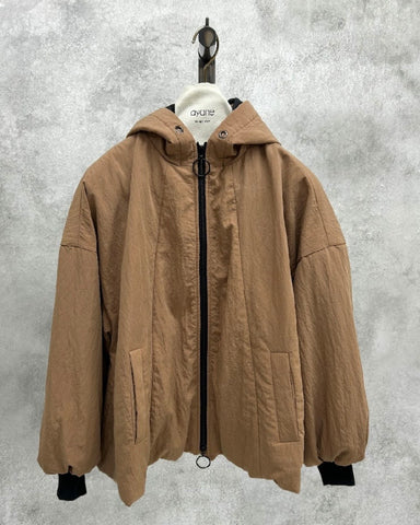 ayane予約<br>中綿バルーンフーディーコート