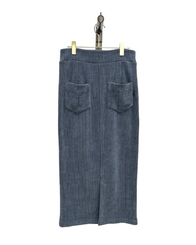 ayane予約<br>ストレッチコーデュロイペンシルスカート