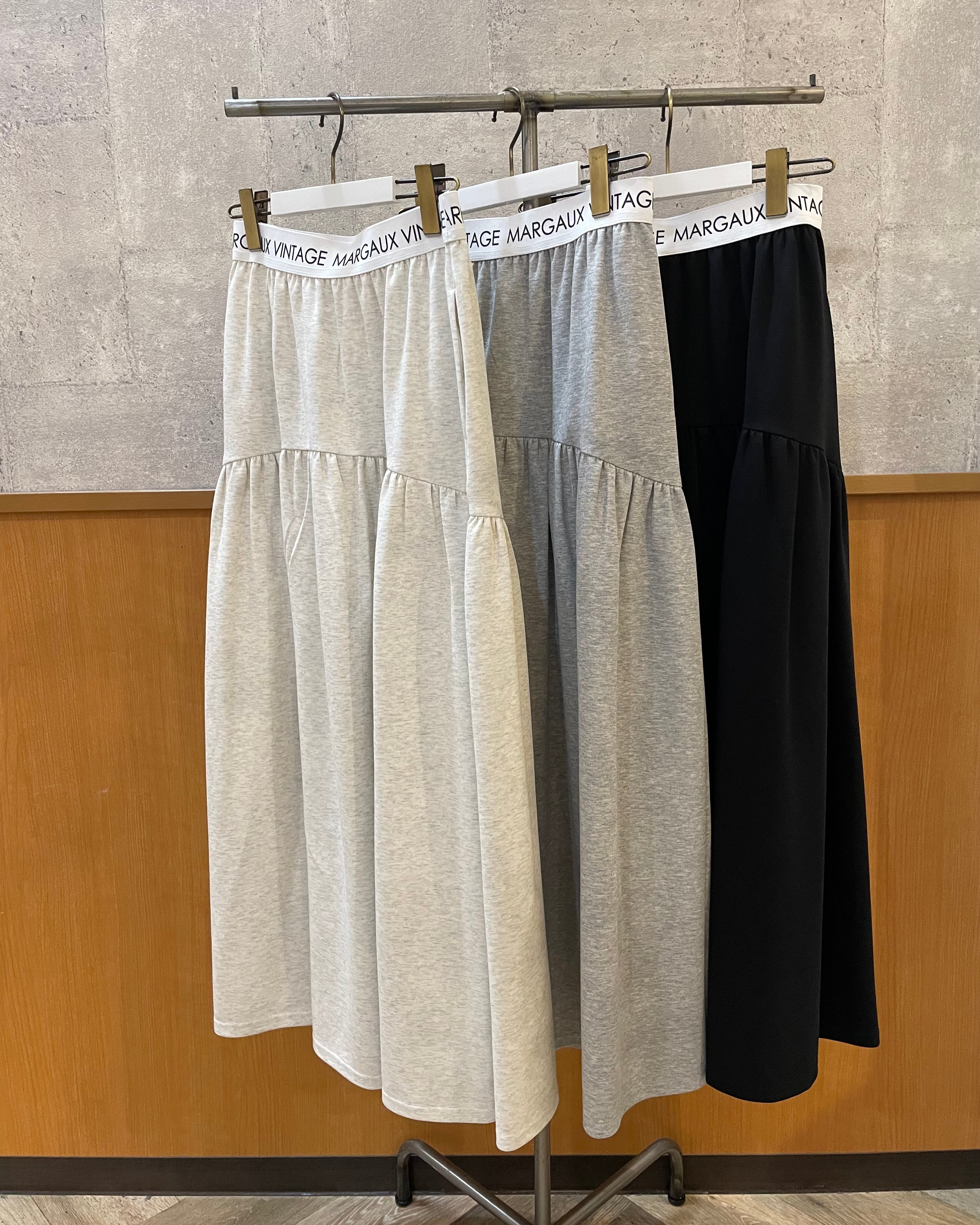 10月2日ライブ MARGAUX VINTAGE<br> ロゴウエストギャザースカート