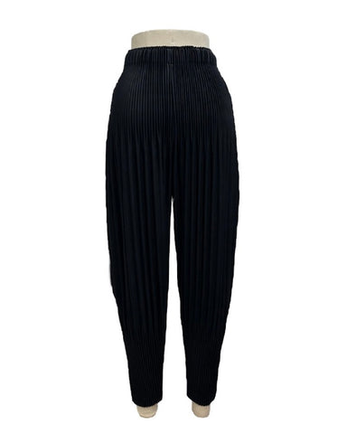 ayane予約<br>プリーツ加工デーハードパンツ