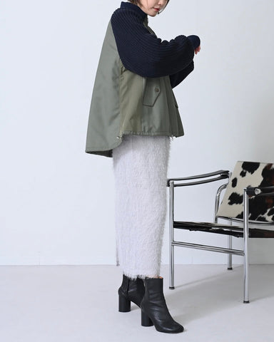 11月23日ライブ Herencia<br>Hybrid Knit Sleeve Coat