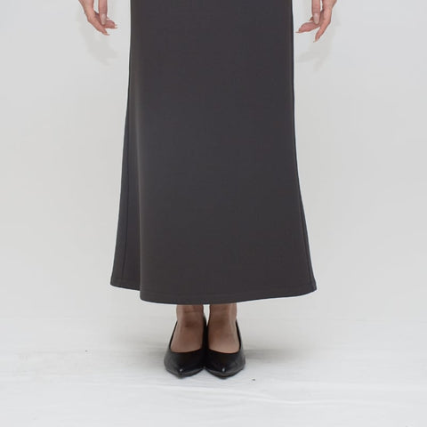 11月20日ライブ Praia<br>梨地裏起毛美シルエットフレアスカート