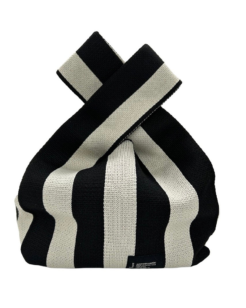 ayane<br>ストライプニットトートバック