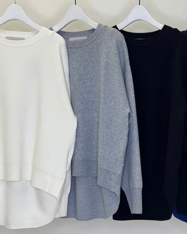 SUGAR SOSE<br>バックタックコクーンニットTOPS