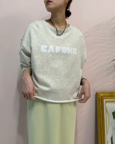cafune<br> bio sweat 2way pullover