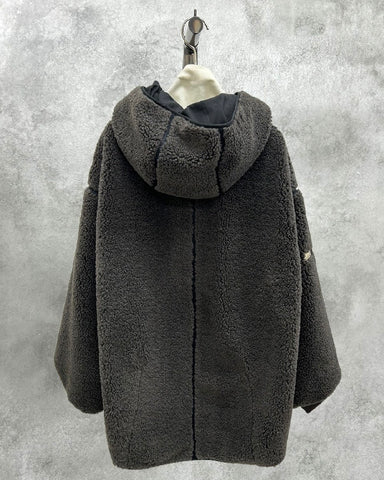 ayane予約<br> フーディ ボアブルゾン