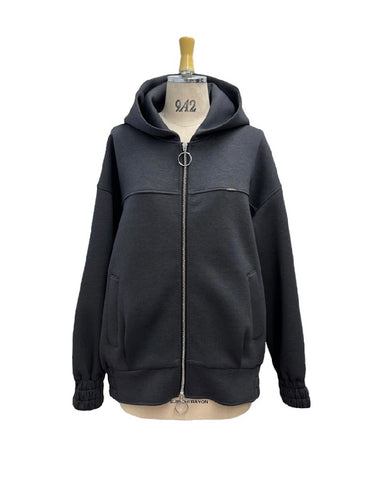 ayane予約<br>ボンディングフーディブルゾン