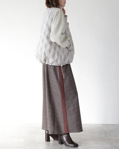 Herencia<br> Hybrid Quilted High Neck Coat