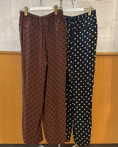 4月19日ライブ LE MELANGE<br>ドット柄ワイドパンツ