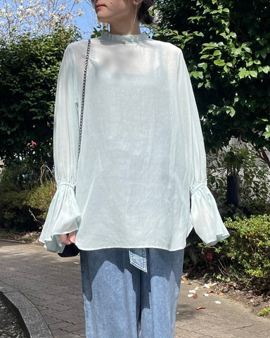anana<br> キャンディースリーブセミシアーブラウス