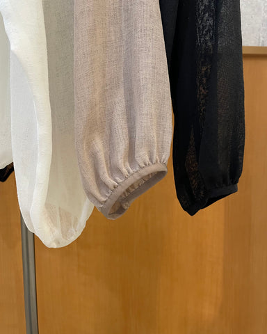 4月3日 cafune<br>リネンライクZIPフーディ