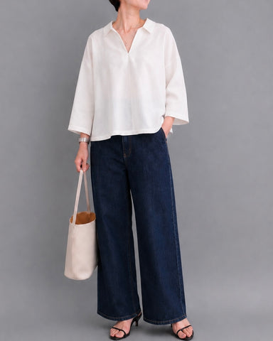 ma couleur<br> スキッパーシャツ