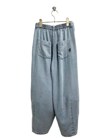 ayane<br>テンセルデニムタックバレルレッグパンツ