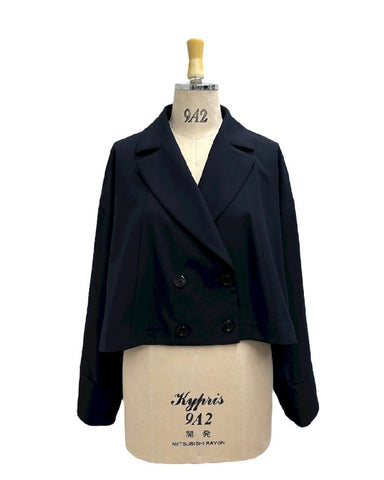 ayane予約<br> ショート丈テーラードジャケット