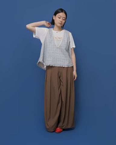 インスタライブ CYAN TOKYO<br>シアー天竺フレアT