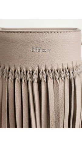 Boutique Ordinaly<br> Fringe Drawstring Shoulder Bag