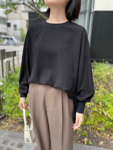 cafune<br>powder georgette long T