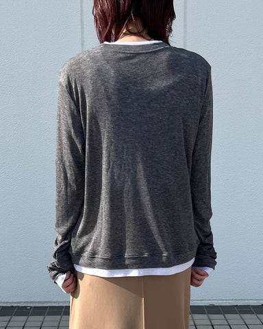 9月14日ライブ<br>anana<br>レイヤード風プルオーバー