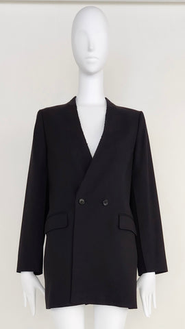 Boutique Ordinary<br> Collar-less Double Long Jacket