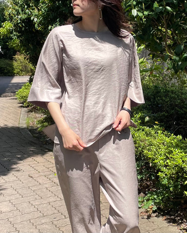 再入荷 ma couleur <br>オザワルツ 半袖ブラウス