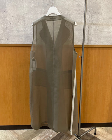 BLUE F RONCE<br>シアーサイドラインロングジレ