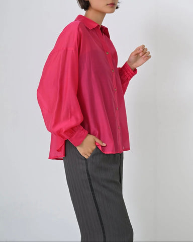 Herencia<br>バックリボンリラックスブラウス
