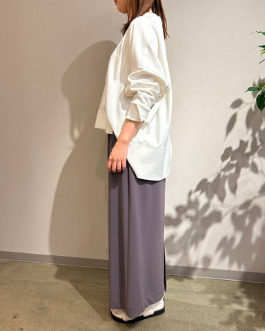 ayane<br>スパンジョーゼットドロストスカート