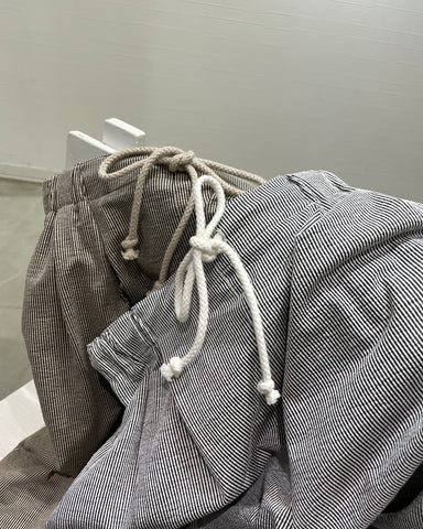 ma couleur <br>シアサッカーストライプパンツ