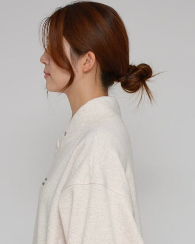 Praia<br> ボンバーヒート フェイクパーカープルオーバー