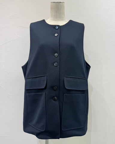 CYAN TOKYOご予約<br> 4ポケットワッフルハーフベスト