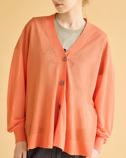 SUGAR ROSE<br> シアーフレアカーディガン