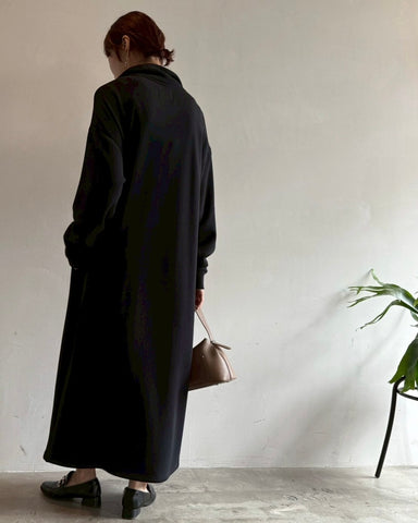 cafune<br>FAMMET half zip onepiece