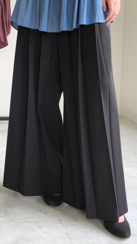 Boutique Ordinary<br> Front Pleats Side Panel Pants