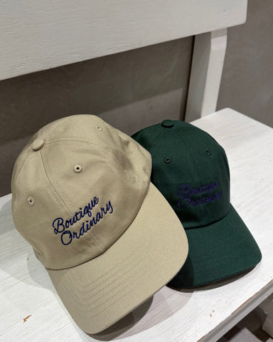 Boutique Ordinary<br>Embroidered Logo Cap