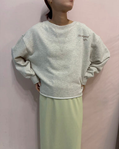 cafune<br> bio sweat 2way pullover