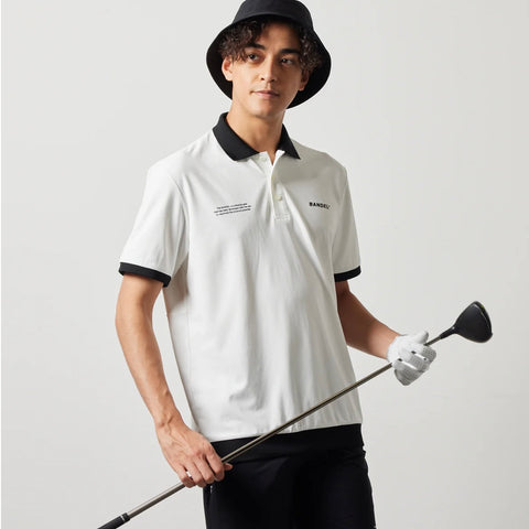BANDEL<br> BICOLOR RIB S/S POLO SHIRTS