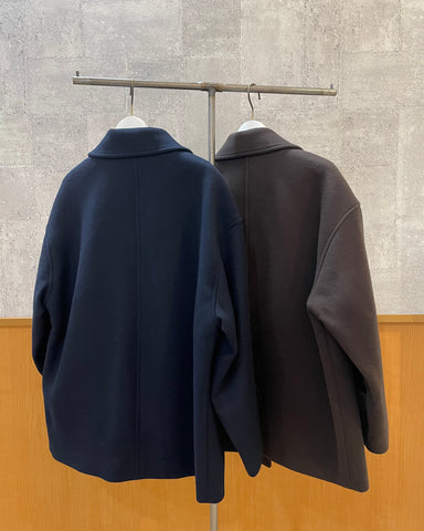 11月23日ライブ ma couleur<br>メルトンゴールドボタンコート