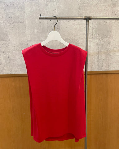 cafune<br>サイドスリットノースリーブ