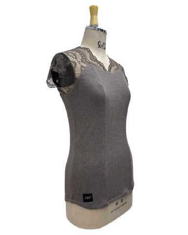 ayane予約<br> ショルダーレースタンク