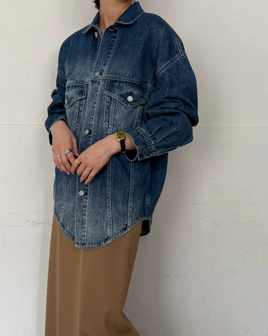 cafune<br> DENIM shirt jacket