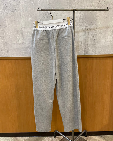 10月2日ライブ MARGAUX VINTAGE<br> ロゴウエストタックパンツ