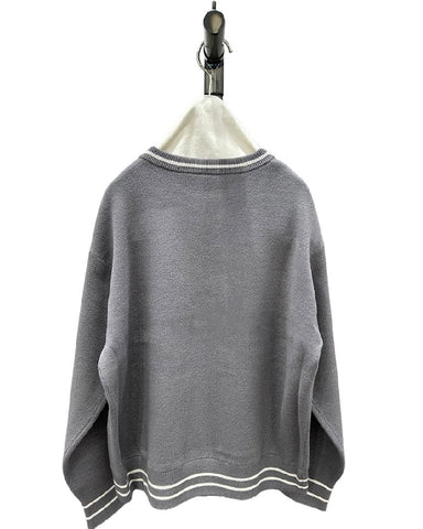 ayane<br>ロゴジップアップニットブルゾン