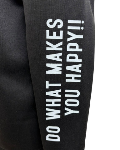 ayane予約<br> 袖ロゴ裏起毛プルオーバー