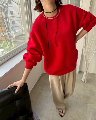 cafune<br> sweat like relax pullover