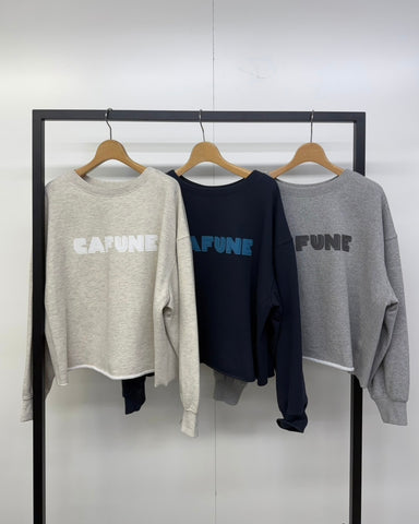 cafune<br> bio sweat 2way pullover