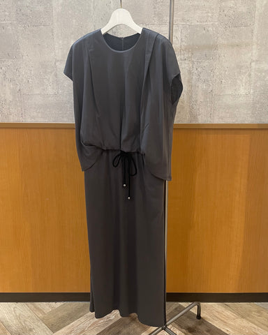 BLUE FRONCE<br>セットアップ風サイドLINEロングワンピ