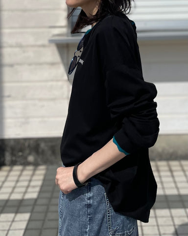 2月27日ライブ ayane<br> 襟ぐりニットロゴロンT