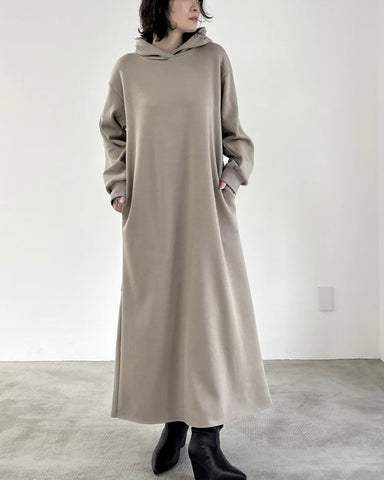 mink chair<br> 裏起毛フレアワンピース